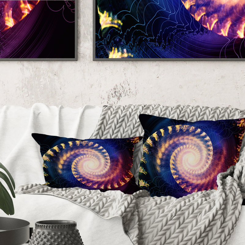 Coussin Spiral, 16 po x 16 po