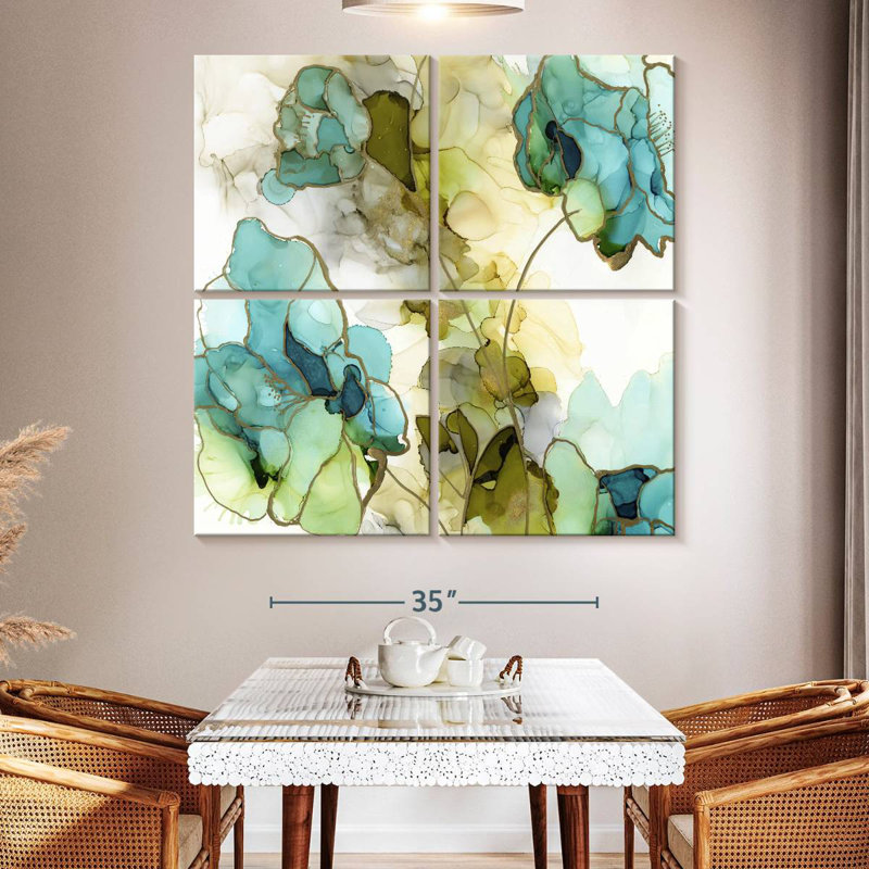 Avery Flower Facets IV, H 50 po x l 50 po