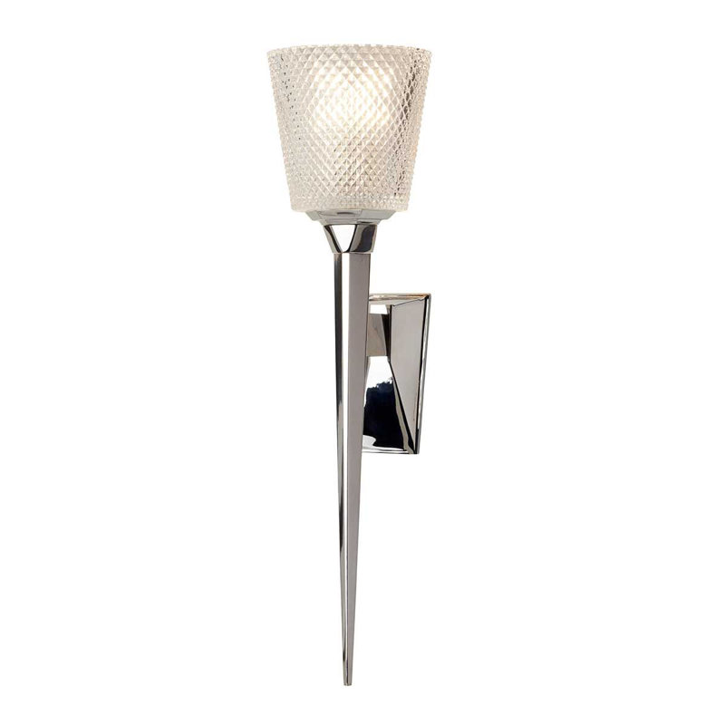 Atdhe Steel Wallchiere, Polished Chrome