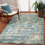 Tapis bleu Angenette-257196801