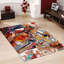 Grand tapis moelleux à poils doux avec motif floral traditionnel et de feuilles dans les tons pour le salon, la chambre et le bureau-54787668