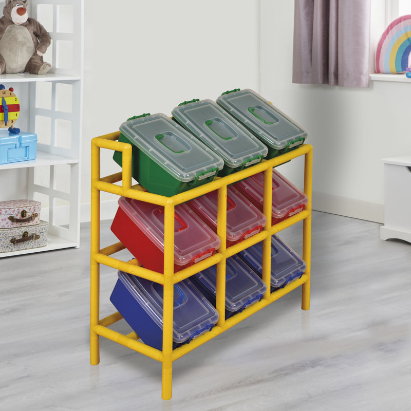  9 Bin Tilt Storage Unit