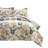 Sydney Reversible Comforter Set Green/Blue 3Pc Set-99884573