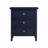 3-Drawer Nightstand - Midnight Blue