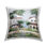 Coussin décoratif d'extérieur imprimé Coastal Bay Cottage par Jane Slivka