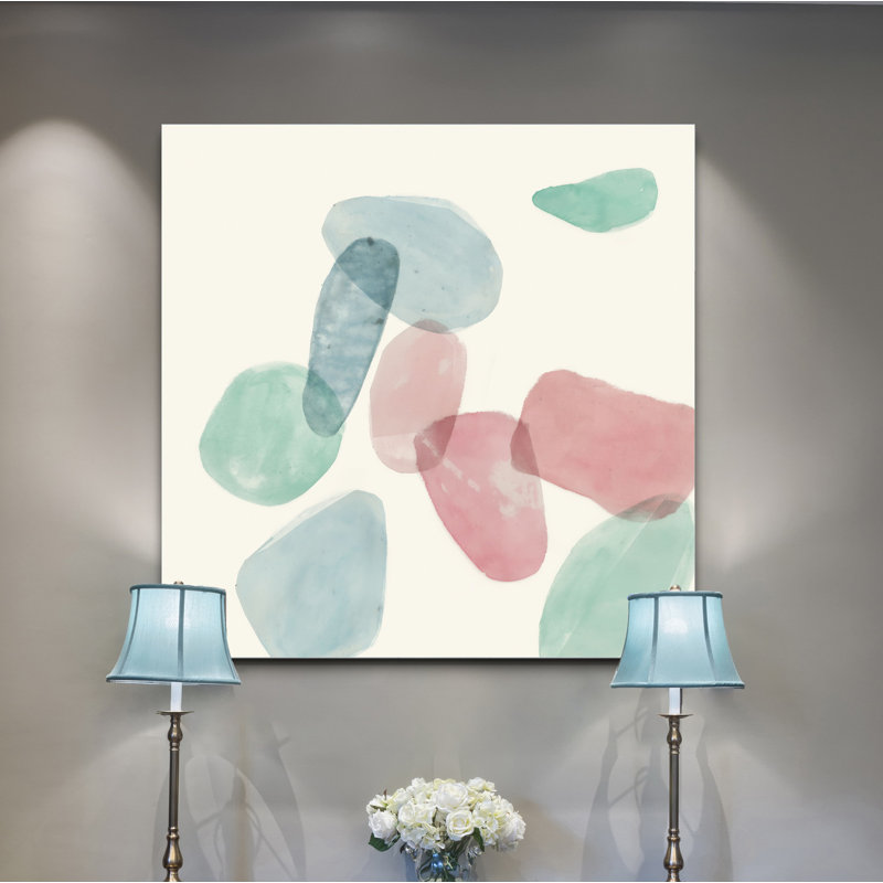 « the the lights i », peinture, H 16 po x l 16 po x P 1,5 po, Toile tendue