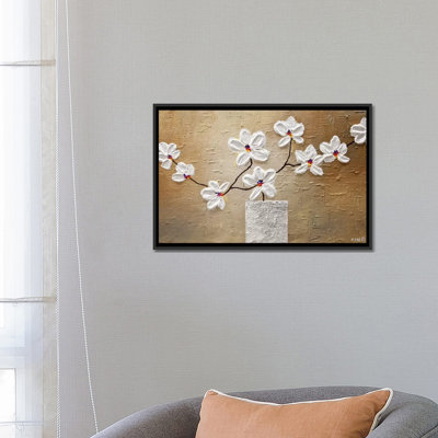 «Swiger White Orchid», impression sur toile