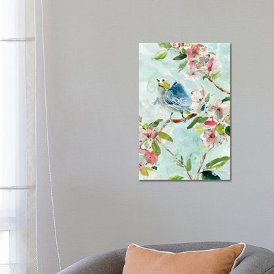 «Asbury Garden Song II» par Carol Robinson, reproduction d'art sur toile tendue