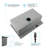 33" Drop-In Apron-Front Workstation Kitchen Sink, Thickened 304 Stainless Steel Deep Basin, Includes Cutting Board, Drain Rack & Colander