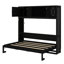 Grand lit escamotable avec commode avec tablette de rangement et porte intégrée, commode escamotable escamotable horizontale escamotable-1617876927