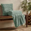 Cosy Ribbed Faux Fur Blanket Throw-97744737