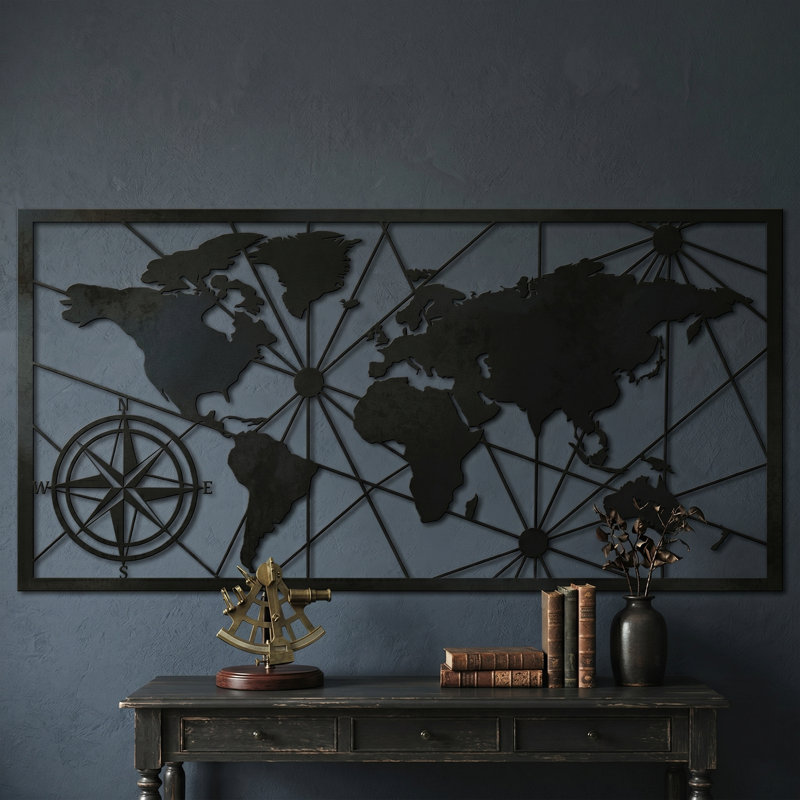 Décoration murale, H 23,62 po x l 47,24 po x P 0,6 po