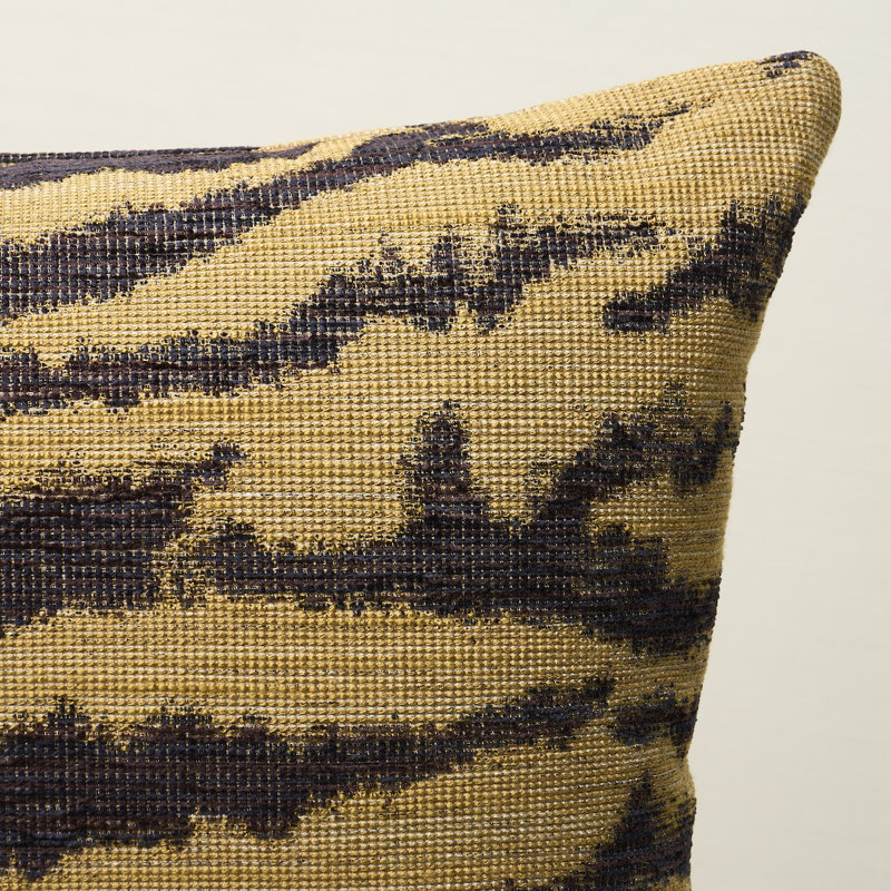 Shivalik Hills Tiger Pillow, Square, 18"H x 18"W