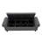 Velvet/Linen Upholstered Storage Bench With Segmented Storage Compartments-413202370