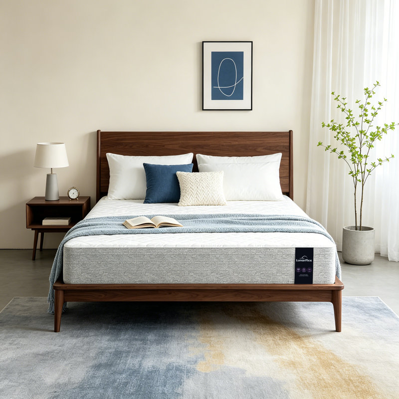 10" Medium Firm Hybrid Mattress, Queen