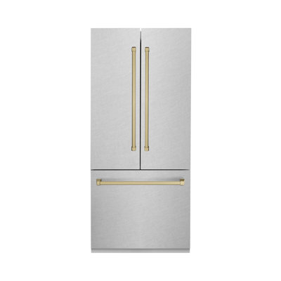 ZLINE 36 in. Built-In Refrigerator w/ Water Dispenser & Ice Maker