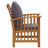 Costas 4 Piece Lounge Chair with Cushions-1509694989