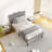 Twin-Size Upholstered Platform Bed