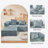 Convertible Modular Sectional Sofa Set Compression Sofa-2136624905