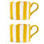 Stripes Stoneware Coffee Mug-125480950
