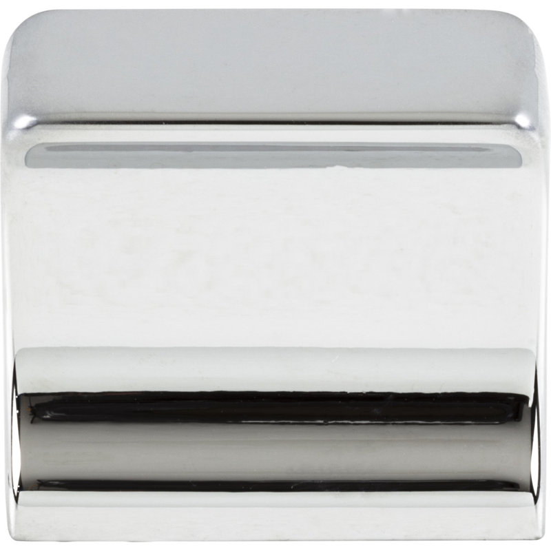 Sullivan Rectangular Knob, Polished Chrome