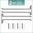   9 Bottle Wall Mounted Wine Bottle Rack