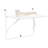 Balcony Table Metal Medium Collapsible Patio Table-1287427961