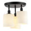 Glass Semi Flush Mount-866762828