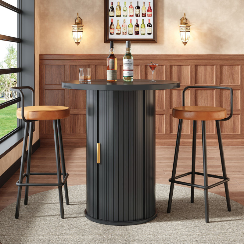 Bar Cabinet, Black