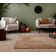 Bowery Cozy Geometric Tufted Pink Area Rug