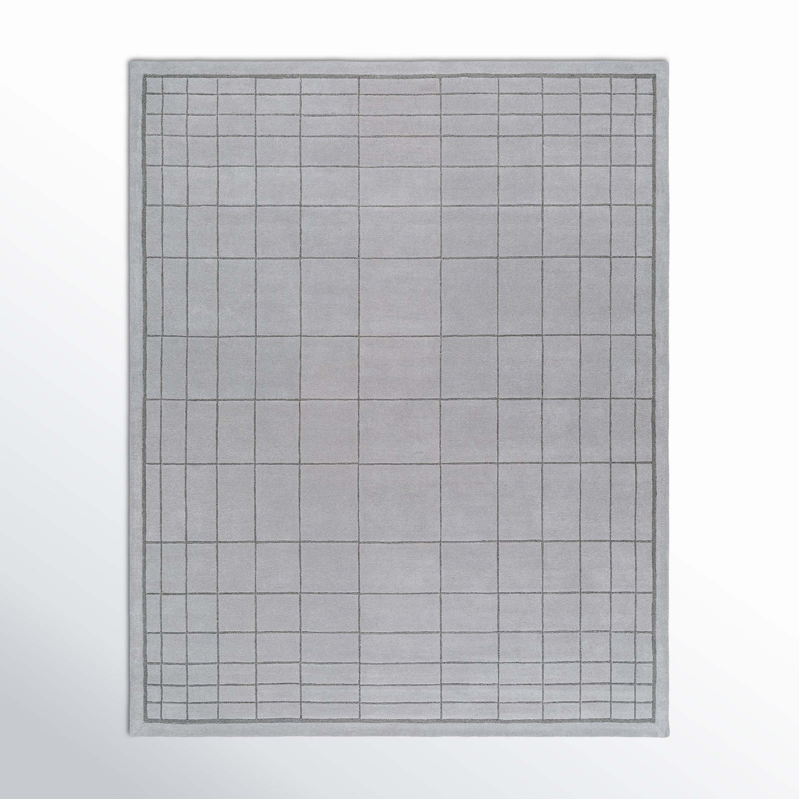 Mallory Hand-Tufted Geometric Wool Rug, Rectangle 8' x 10'