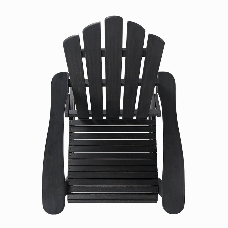 CHAISE ADIRONDack HOLLYWOOD PLIABLE, Gris foncé
