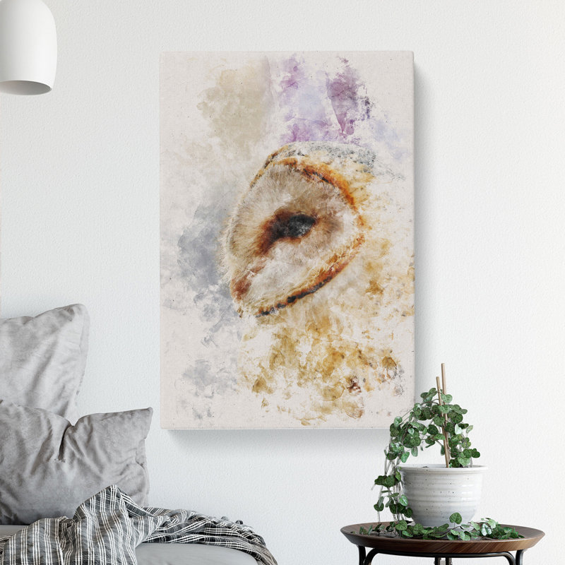 Barn Owl Vol.5 - Wrapped Canvas, 50cm H x 35cm W x 3cm D