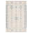 Kratzer Moroccan Handmade Tufted Wool/Cotton Area Rug in Ivory/Blue-1732790081