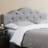 Charlie Twin Upholstered Tufted Round Headboard - Beige-444091680-444091682