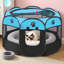 Grand parc portatif pour chien