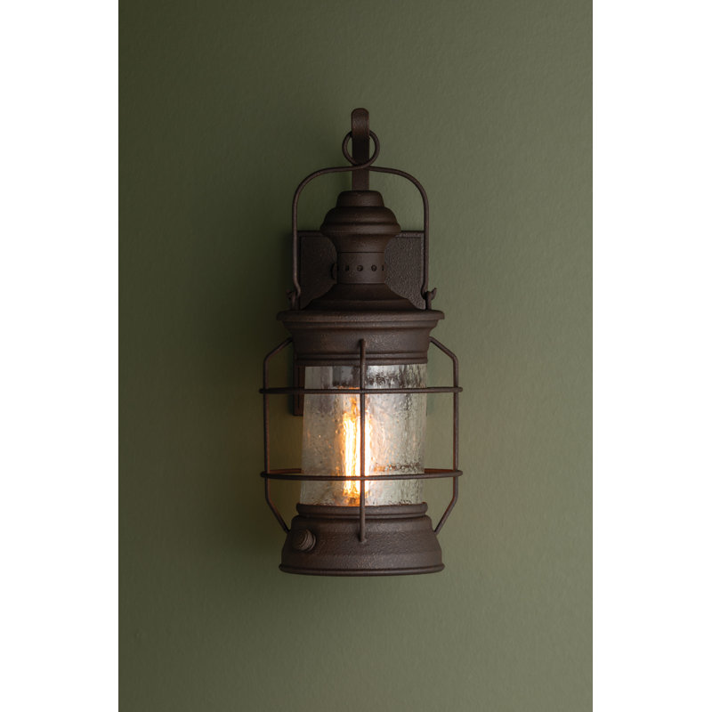 Atkins 1-Light Outdoor Wall Lantern, Small