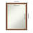 Brienne Solid Wood Rectangle Wall Mirror-1249800570