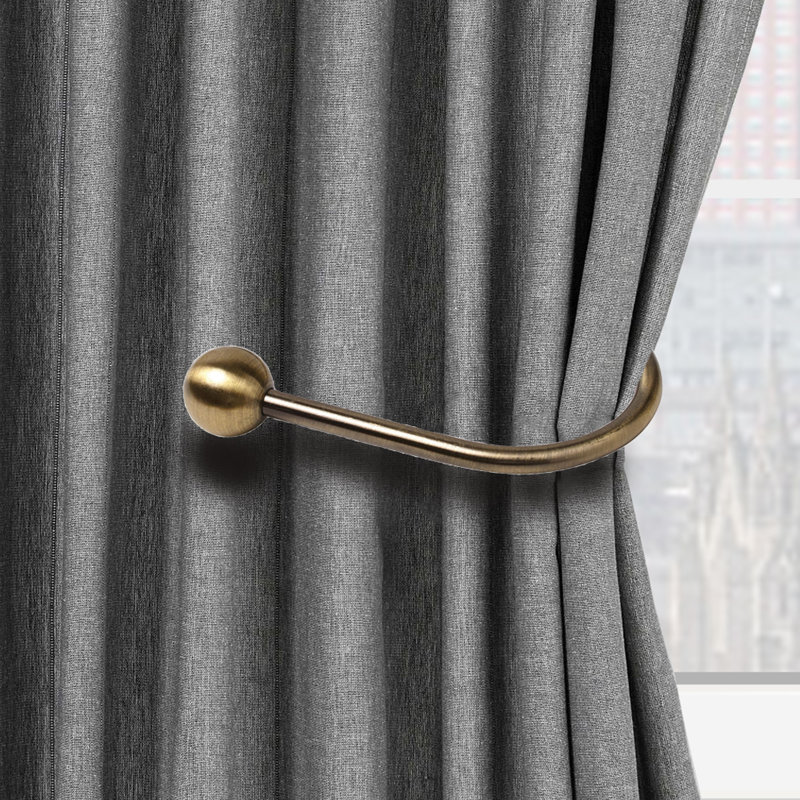 Bucharest 17.5cm Curtain Holdback, Antique Brass