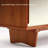 A mid-style  solid wood sideboard