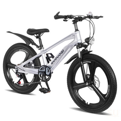20 Inch Kids Mountain Bike, 7-Speed Youth Bicycle With Magnesium Alloy Frame & One-Piece Wheels, Lightweight Kids Bike Ages 8–12