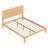 Wood Platform Bed-595939432