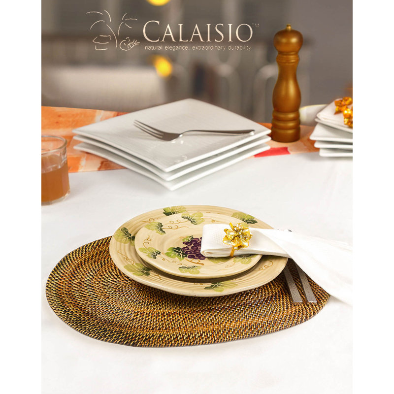 Natural Vine Oval Placemats