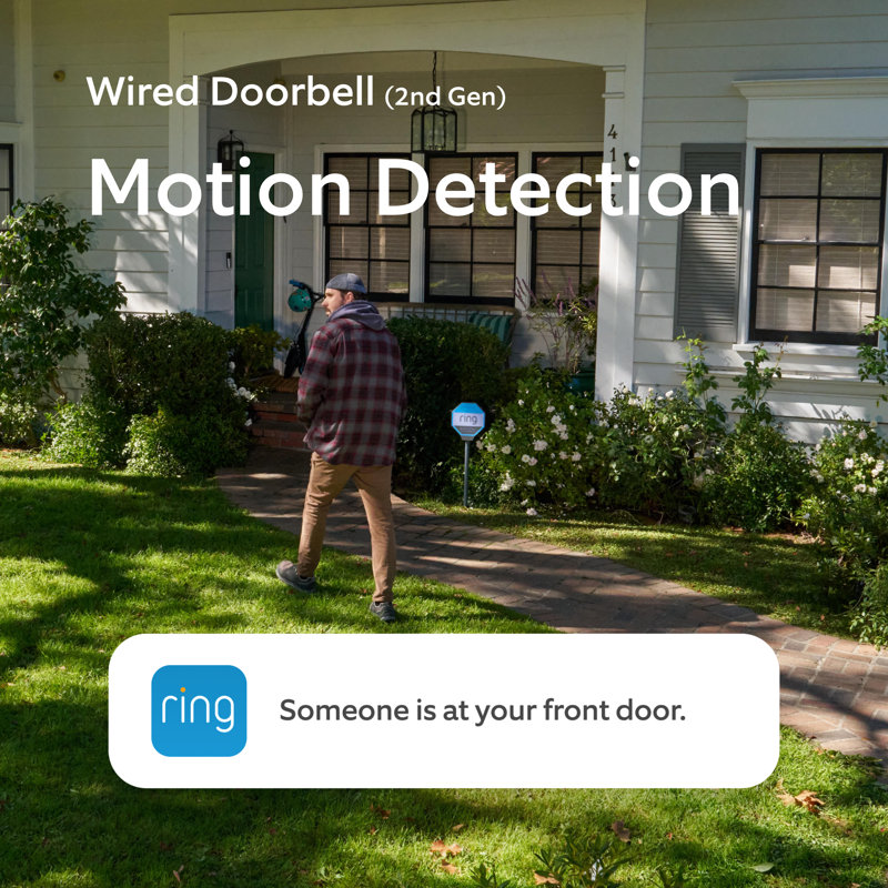 Ring Wired Doorbell + Chime (3rd Gen)