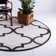 Tapis géométrique beige Molly