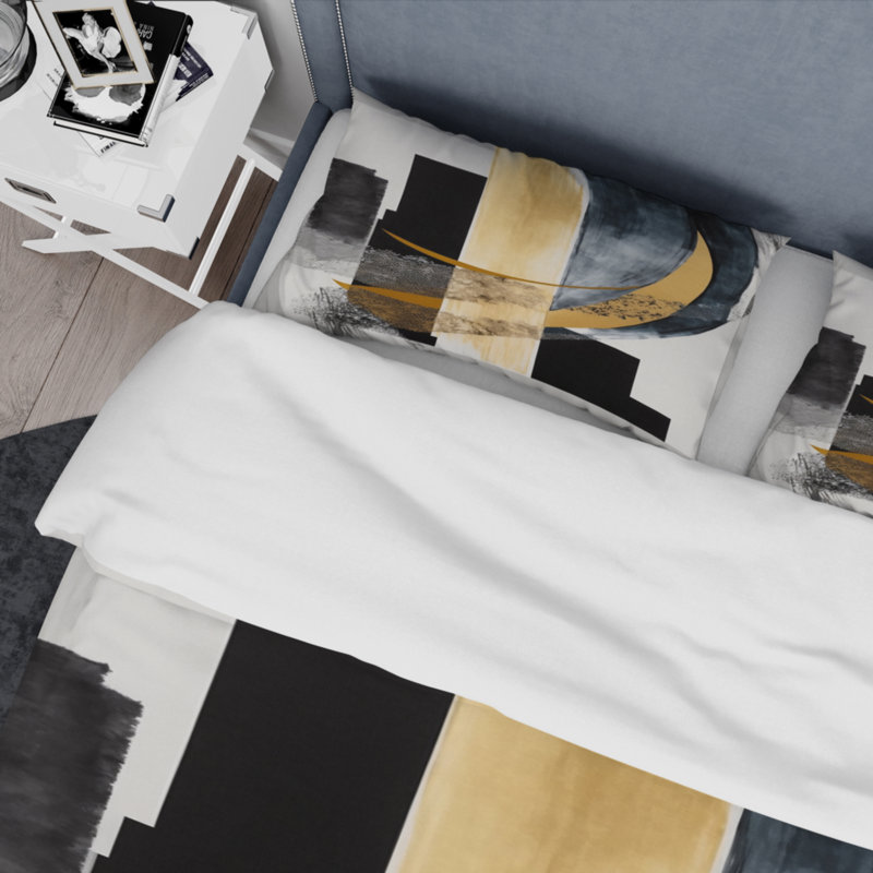 Ensemble de housse de couette Glam Art Deco Abstract I BeddingMicrofiber / Polyester