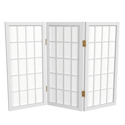 Alex 26.5"H Short Folding Screen