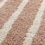 Harlan Geometric Shag Area Rug-1646697248