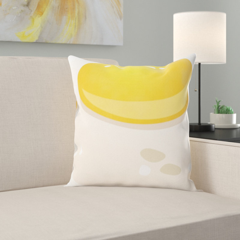 Microsuede Throw Pillow