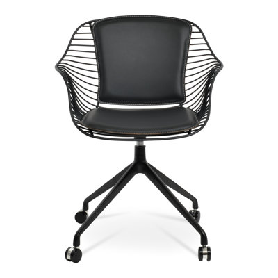 Fauteuil pivotant avec roulettes Zebra Spider